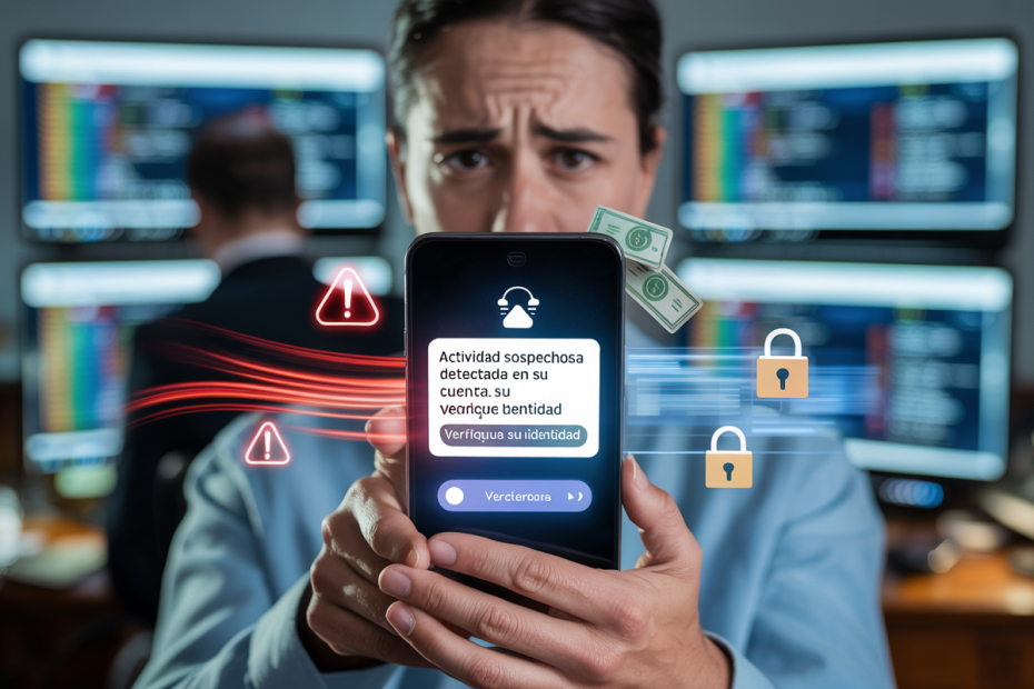 estafa smishing SMS fraude bancario suplantación banco España